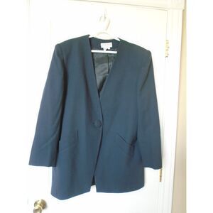 Saville vintage wool blazer jacket size 16
